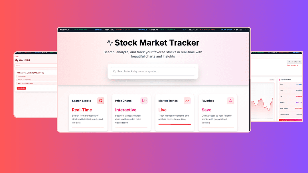 Stock Market Tracker