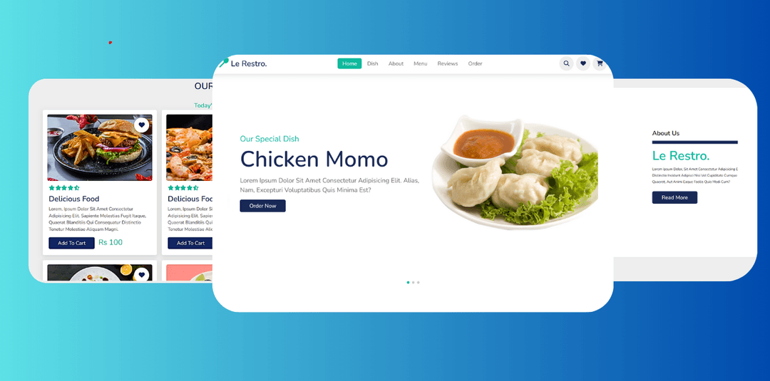 Food Ordering Website